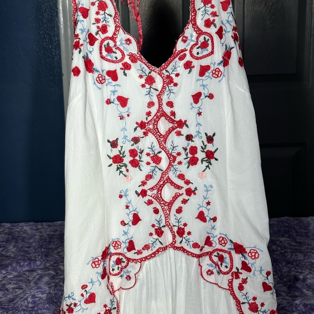 NWT Free People Valenciana Midi Dress - Picture 4 of 13